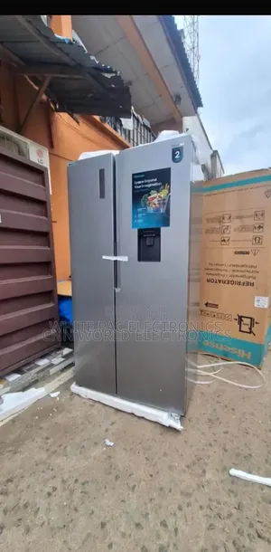 Hisense 529 L Inverter Side by Side Fridge> Water Dispenser REF5P558NM