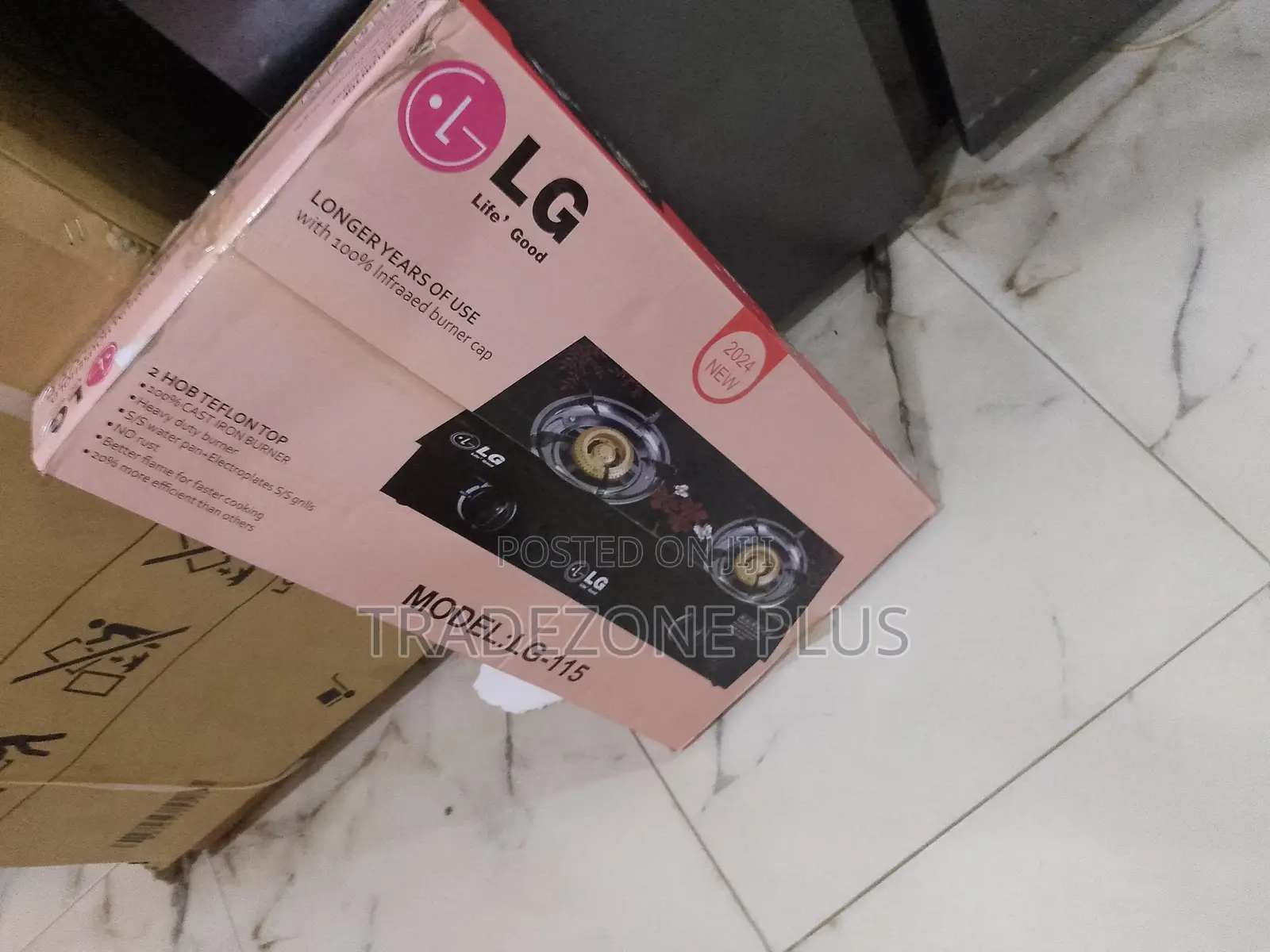 Heavy Cooking? Try LG Two Face Cast Iron Burner