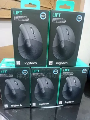 Logitech LIFT Bluetooth Vertical Ergonomic Mouse - Black