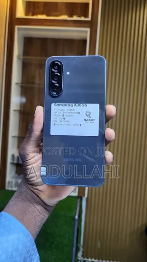 New Samsung Galaxy A36 128 GB Gray