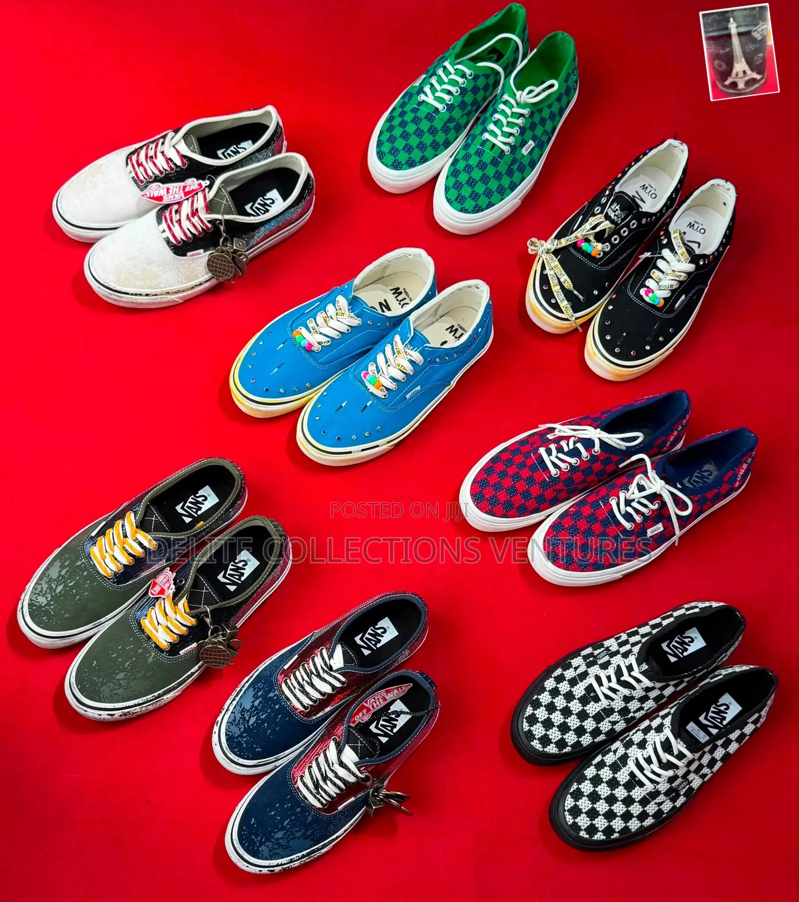 *Original Authentic Vans Premium “Charms Pack” Sneakers