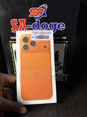 New Apple iPhone 17 Pro Max 256 GB Orange
