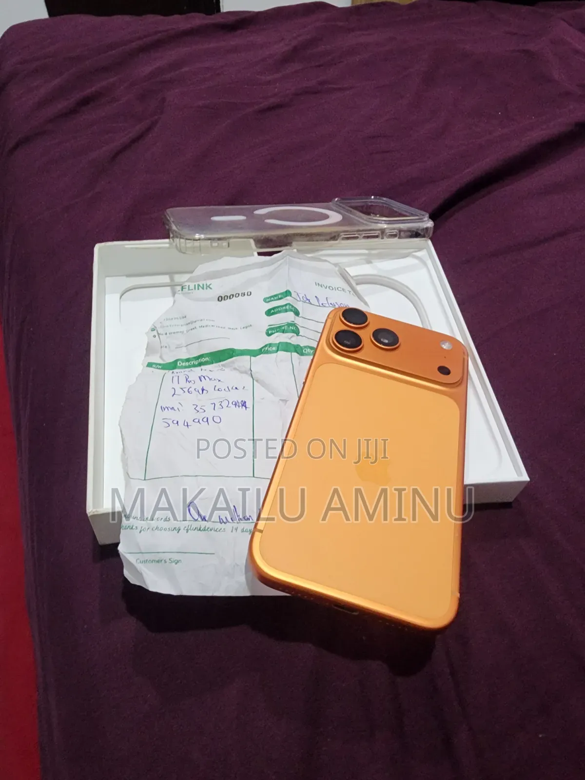 Apple iPhone 17 Pro Max 256 GB Orange
