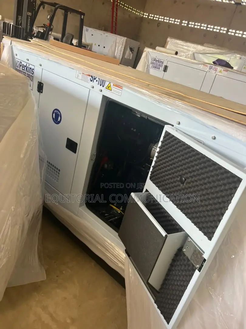 100KVA Soundproof Perkins Generator Set