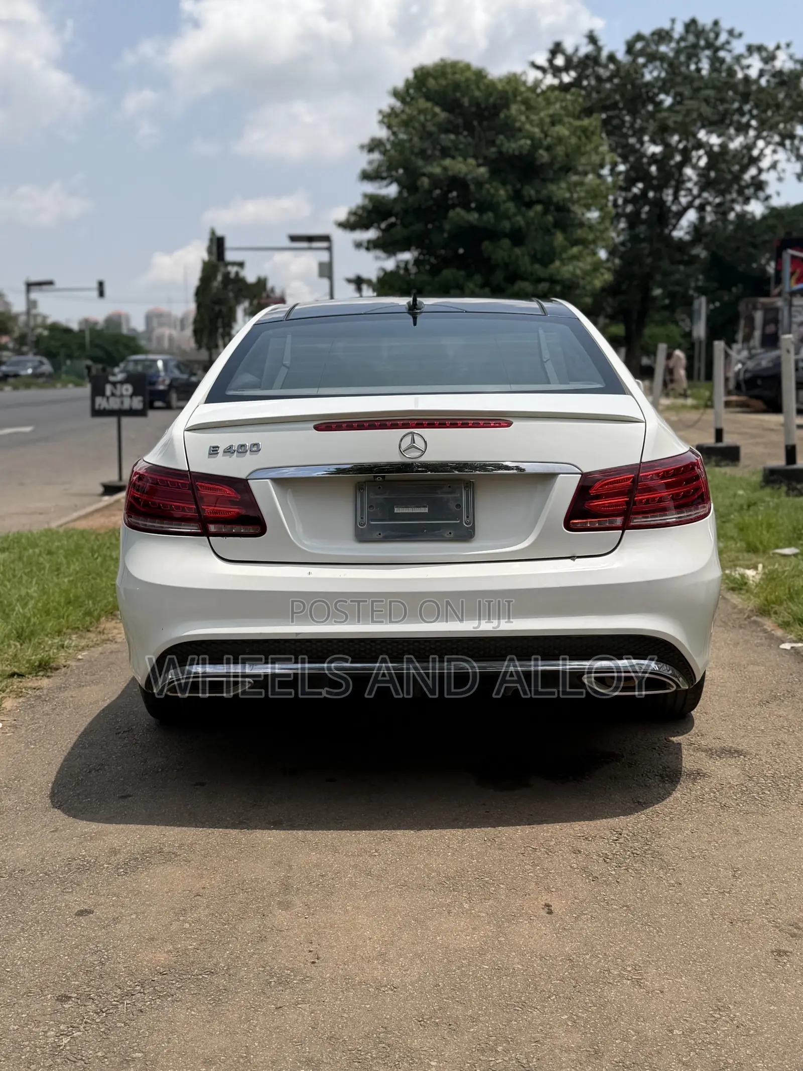 Mercedes-Benz E400 2017 White