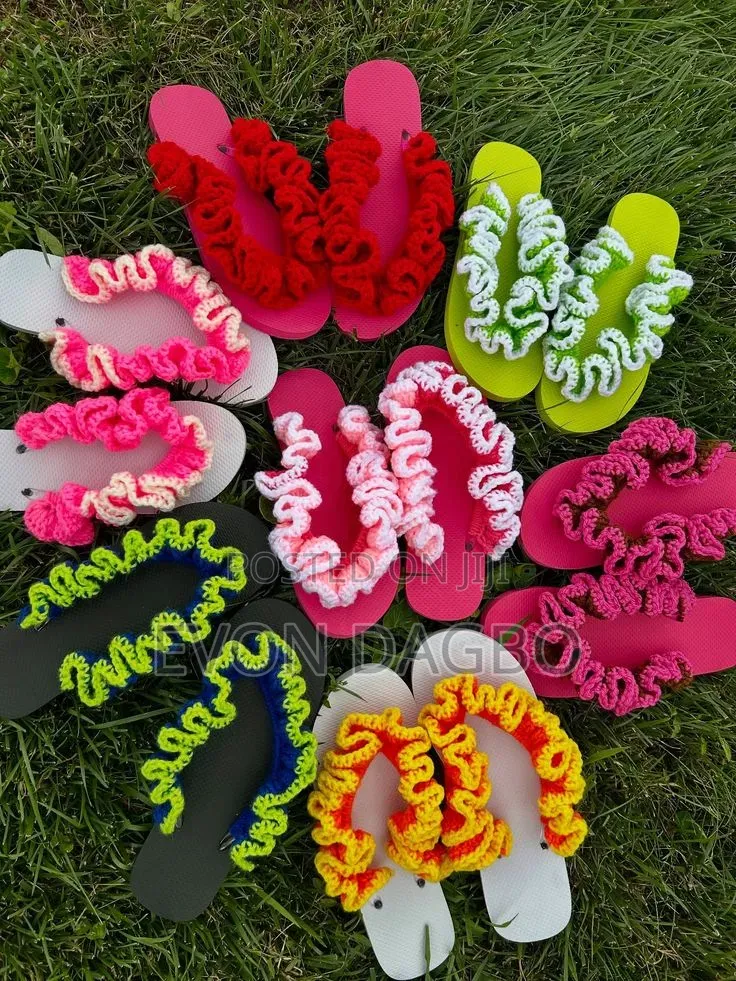 Ruffle Slippers
