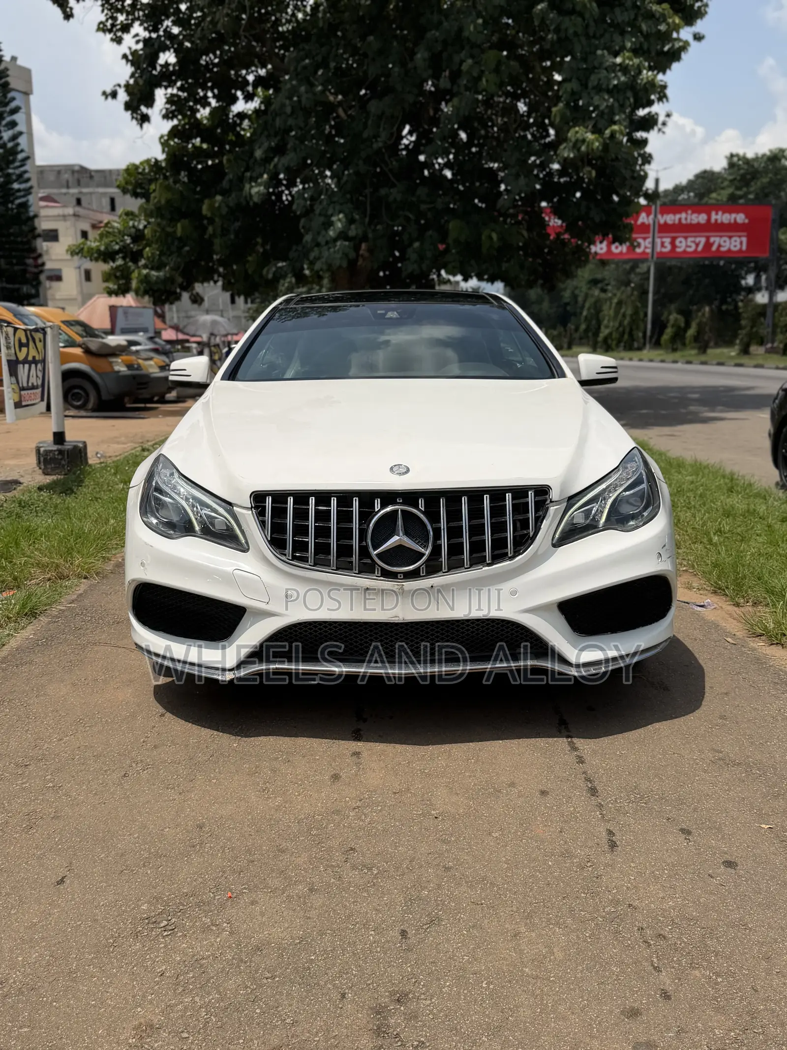 Mercedes-Benz E400 2017 White