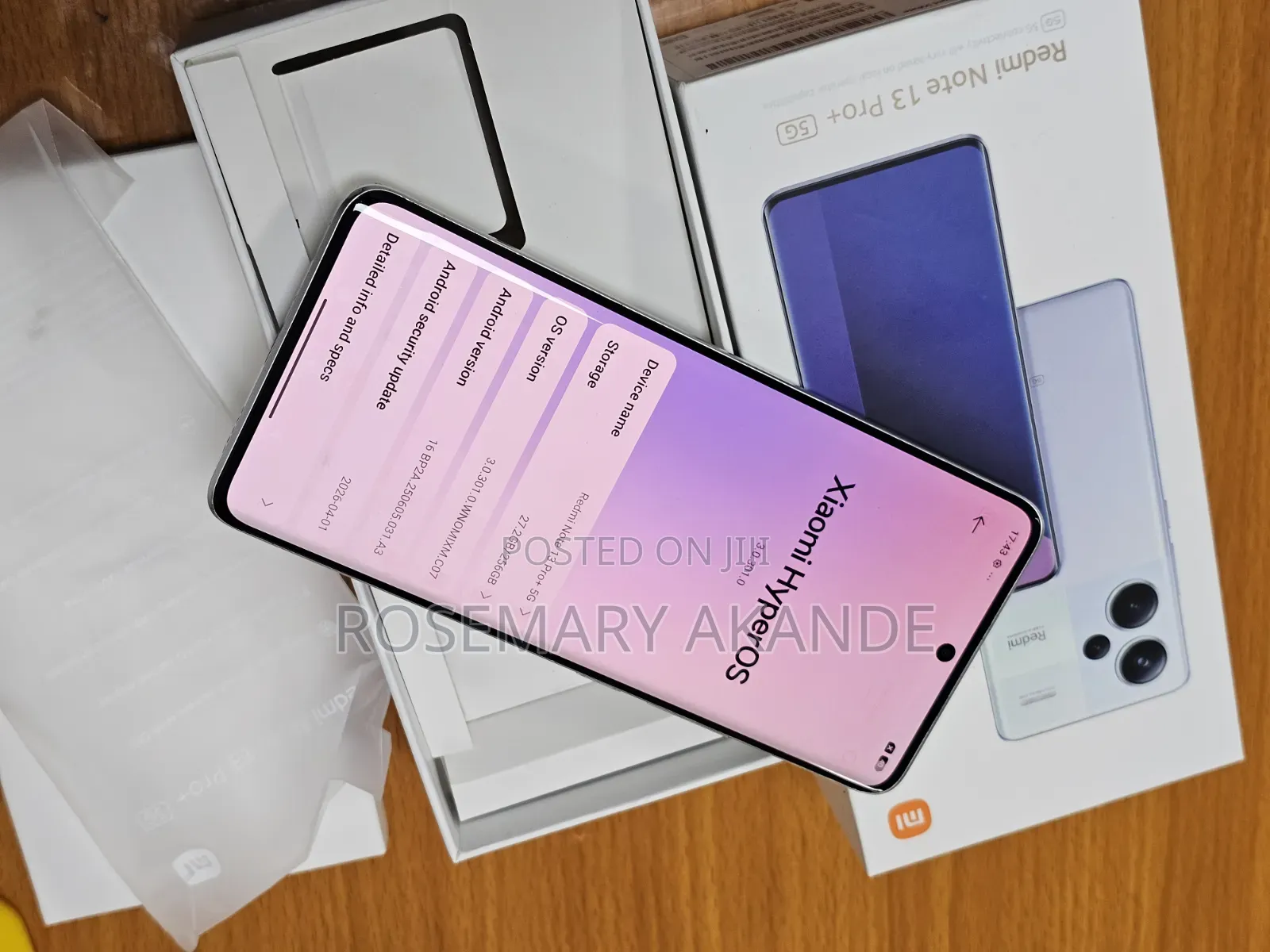 Xiaomi Redmi Note 13 Pro+ 256 GB Silver