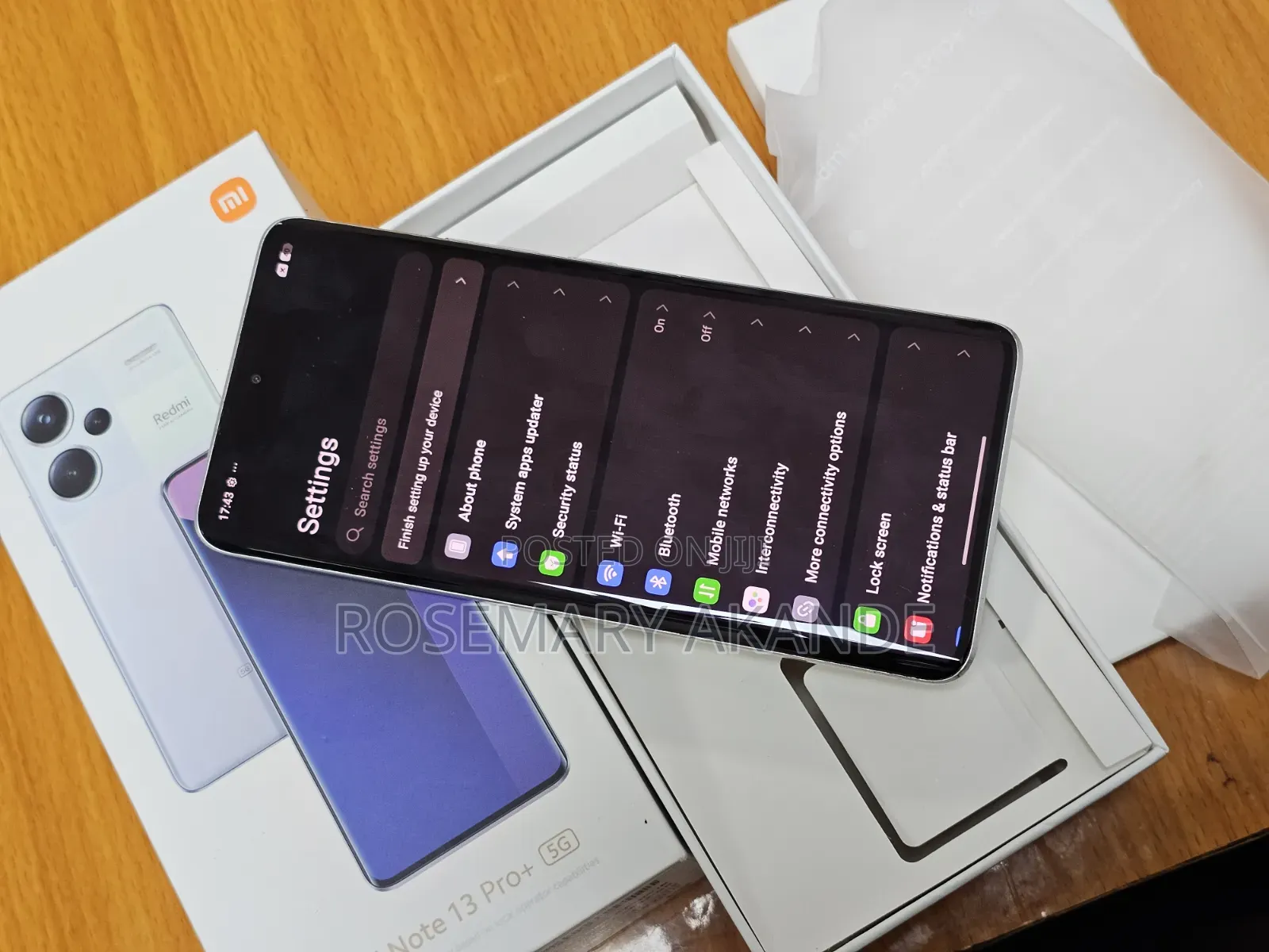 Xiaomi Redmi Note 13 Pro+ 256 GB Silver