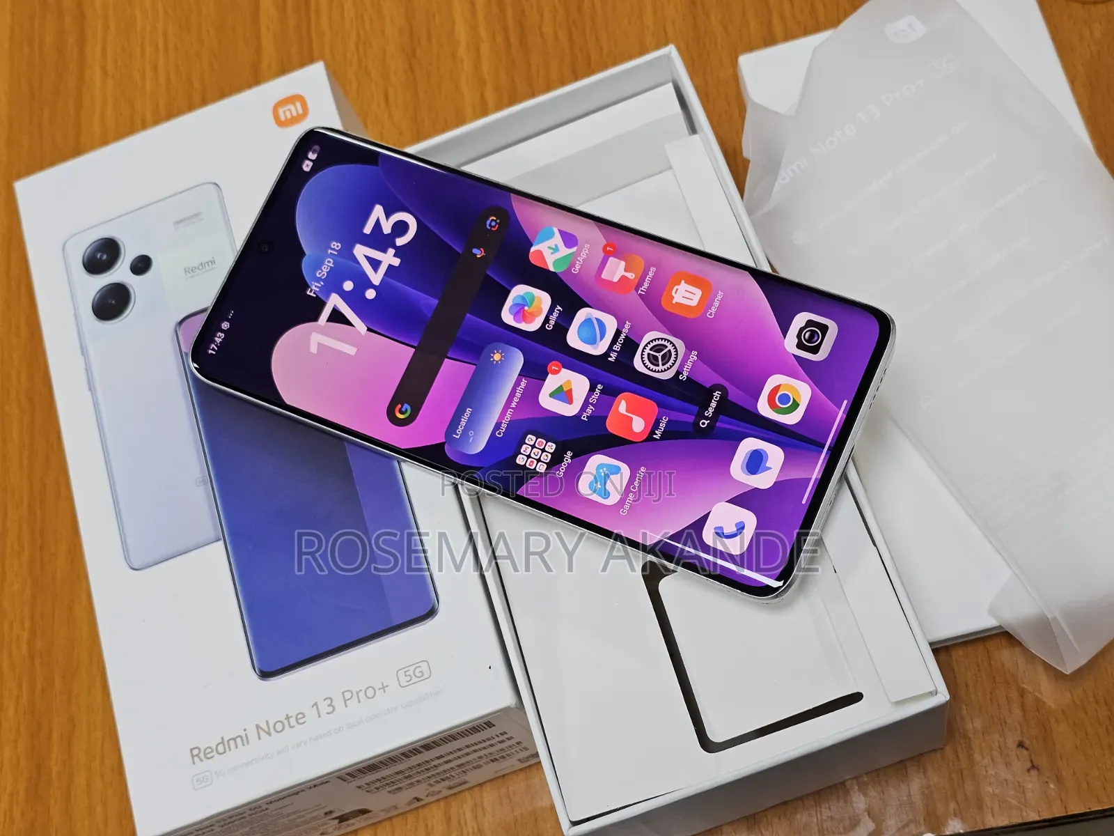 Xiaomi Redmi Note 13 Pro+ 256 GB Silver