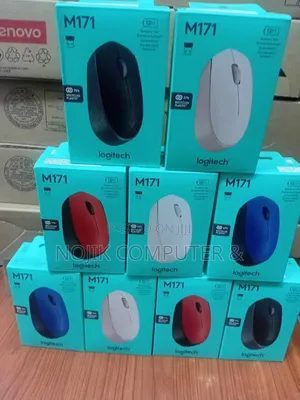 Logitech M171 Wireless Mouse - WHITE / BLACK/ BLUE/ ROSE