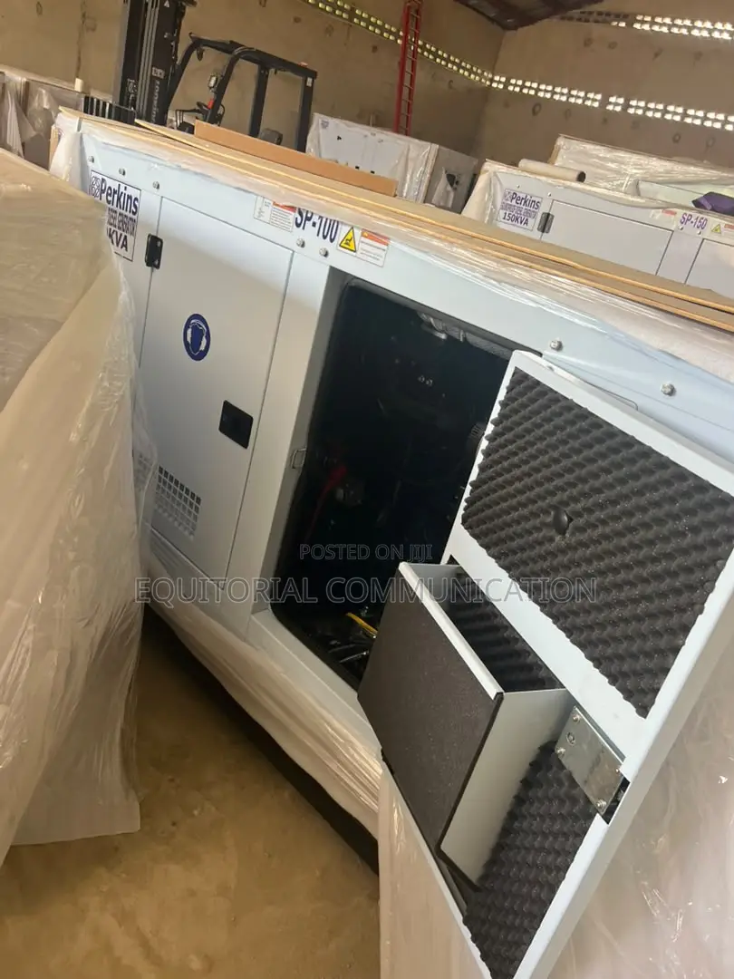 100KVA Perkins Standby Generator SP-100