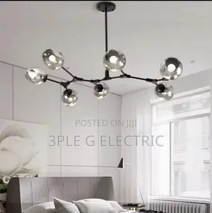 By 7 Glass Indoor Chanderlier