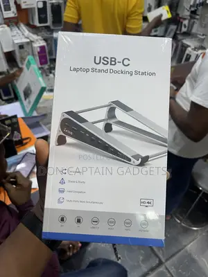 USB-C Laptop Stand Docking Station