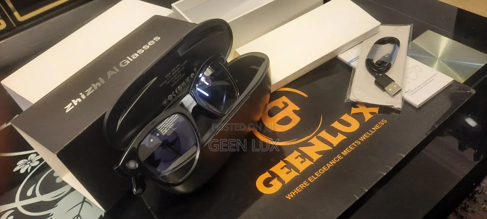 Ai Smart Glasses With Charging Case
