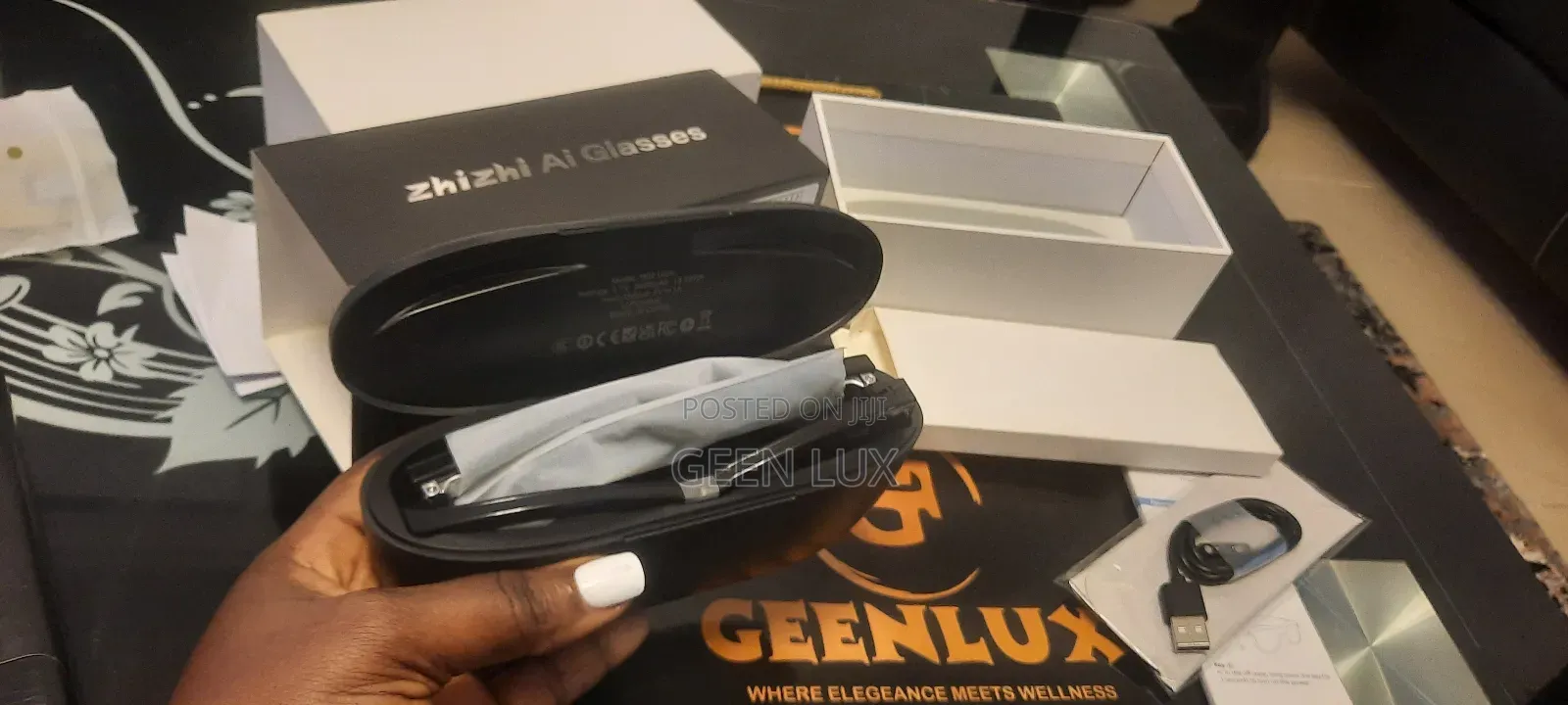 Ai Smart Glasses With Charging Case