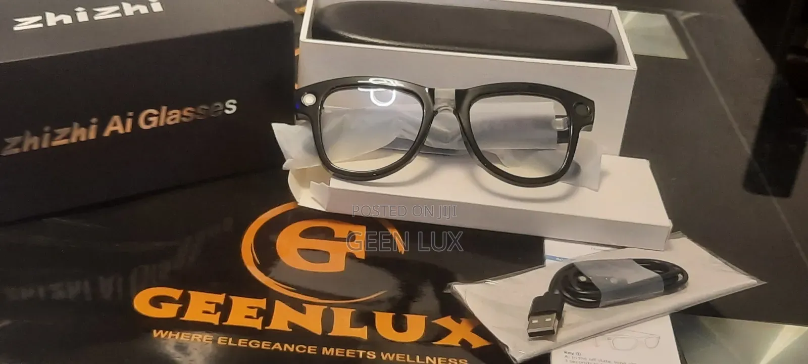Ai Smart Glasses With Charging Case