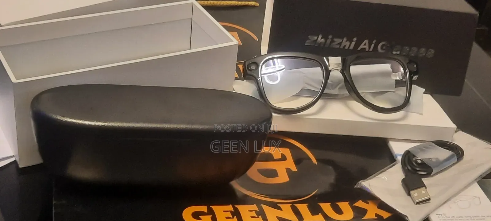 Ai Smart Glasses With Charging Case
