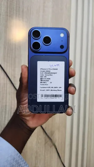 New Apple iPhone 17 Pro 256 GB Blue