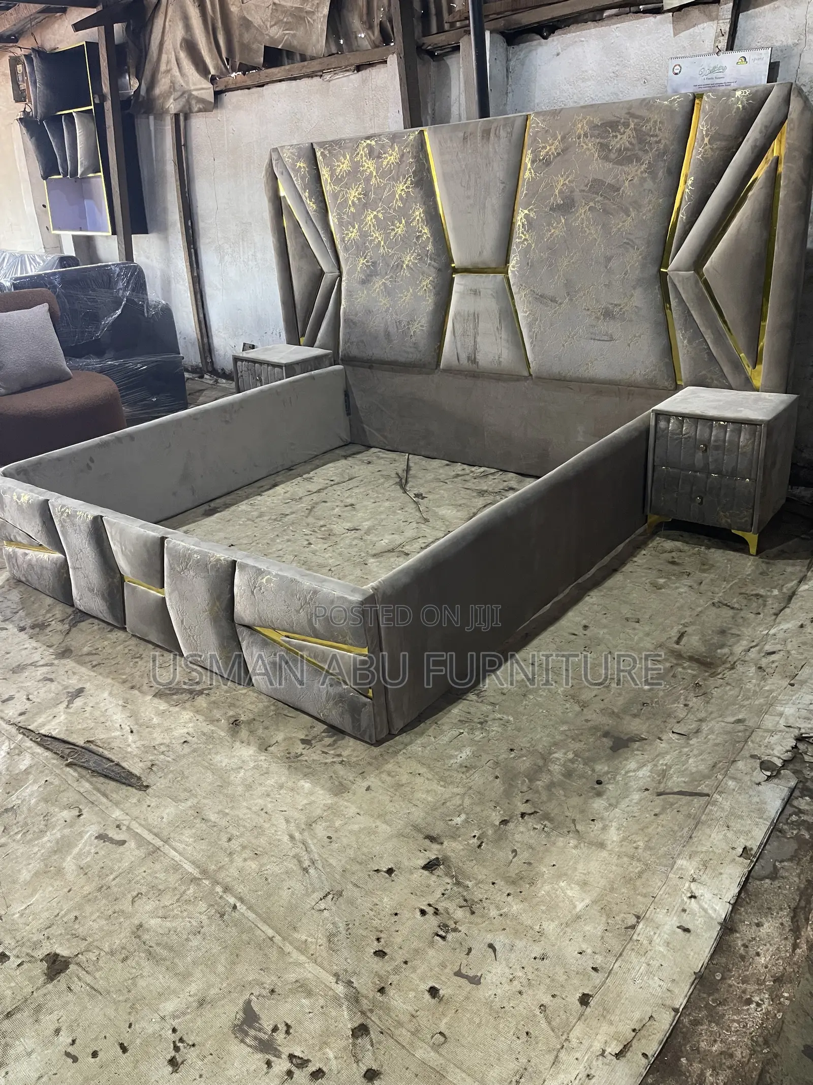 A Six by Six Pardded Bed