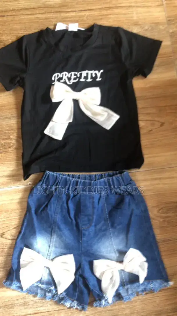 Top and Jean Short Trouser