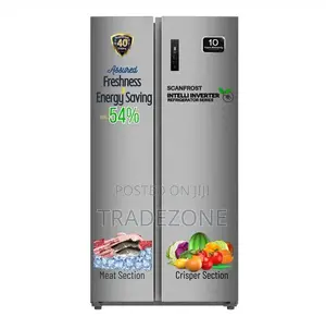 Scanfrost 650L SBS Inverter Refrigerator & Multi Cooling System