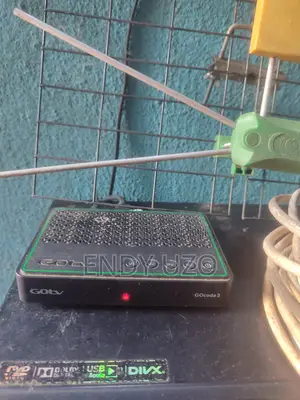 GoTV Decoder, Antenna, Remote + Long Cable