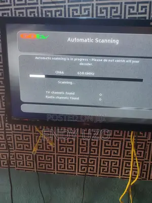 GoTV Decoder, Antenna, Remote + Long Cable
