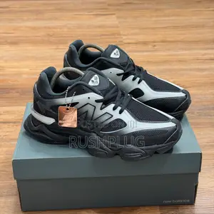 New Balance 9060 Black Offwhite Sneakers