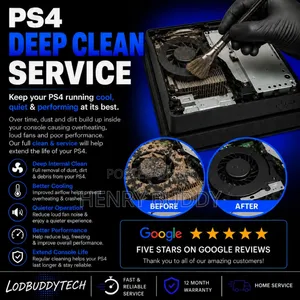 Ps4 Console Deep Cleaning