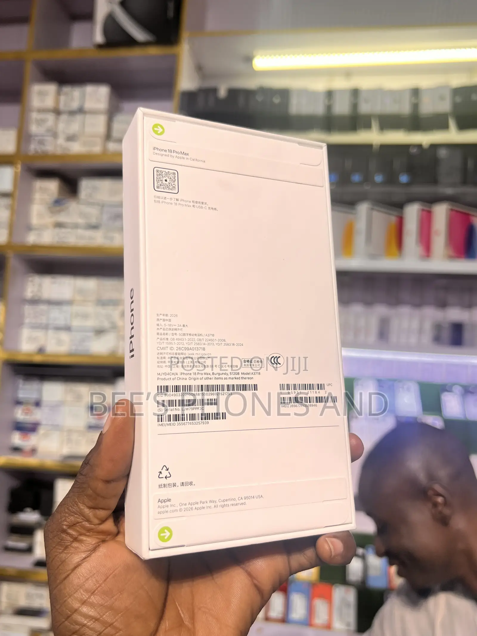 New Apple iPhone 18 Pro Max 256 GB
