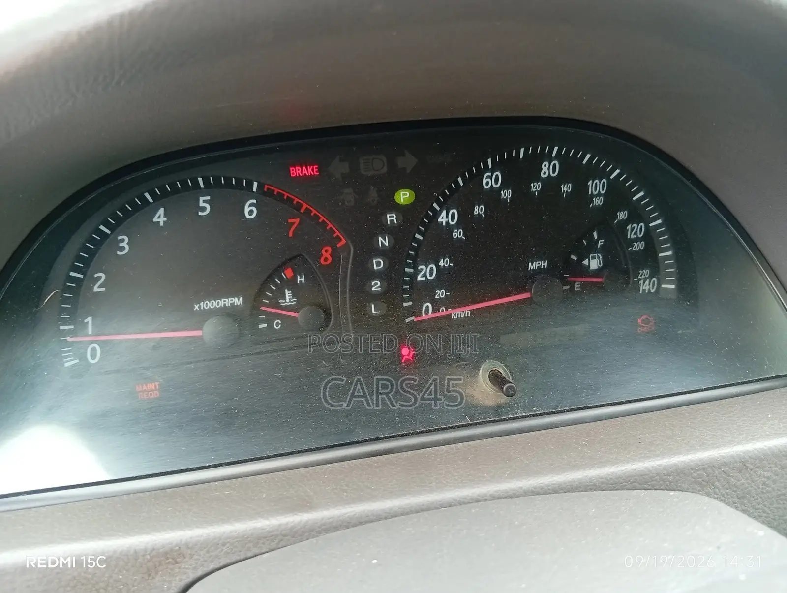 Toyota Camry 2004 Silver