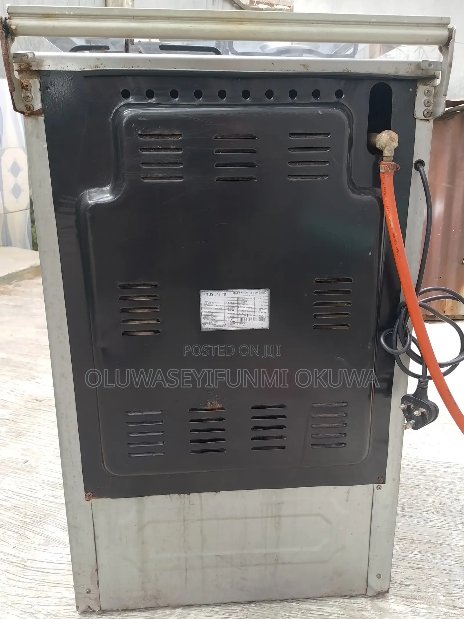 Maxi 50/50cm Oven Gas Cooker