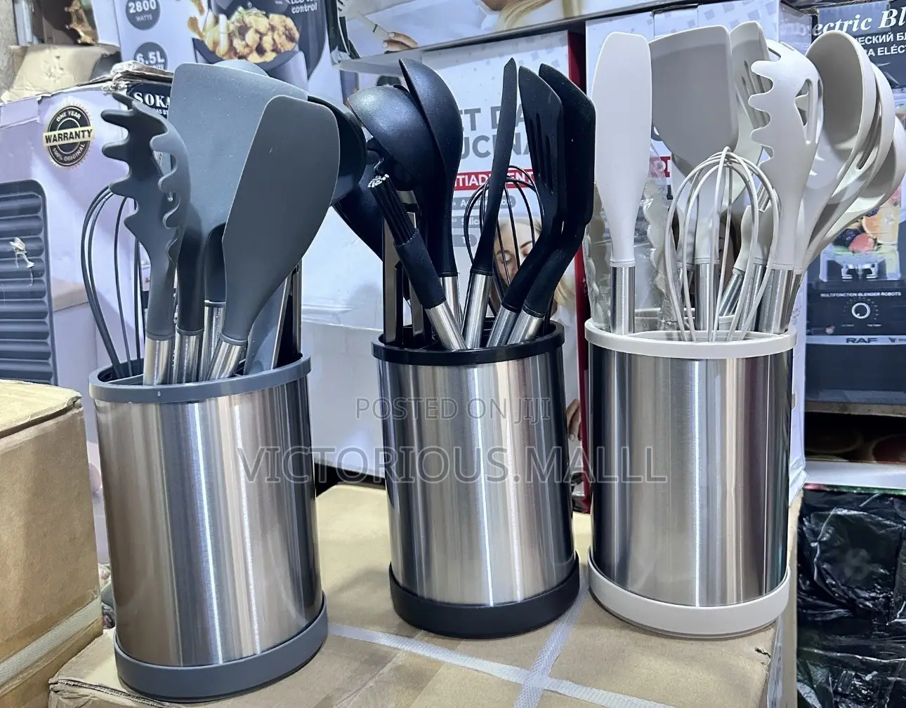 High Quality Silicon Spoon Set