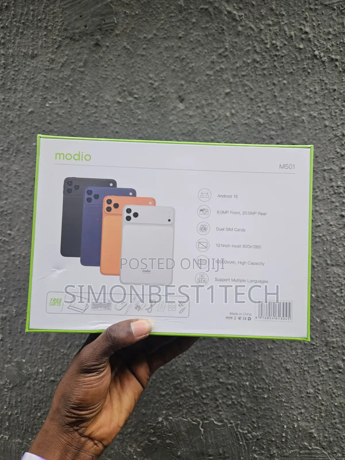 New Modio M1 1 TB Silver