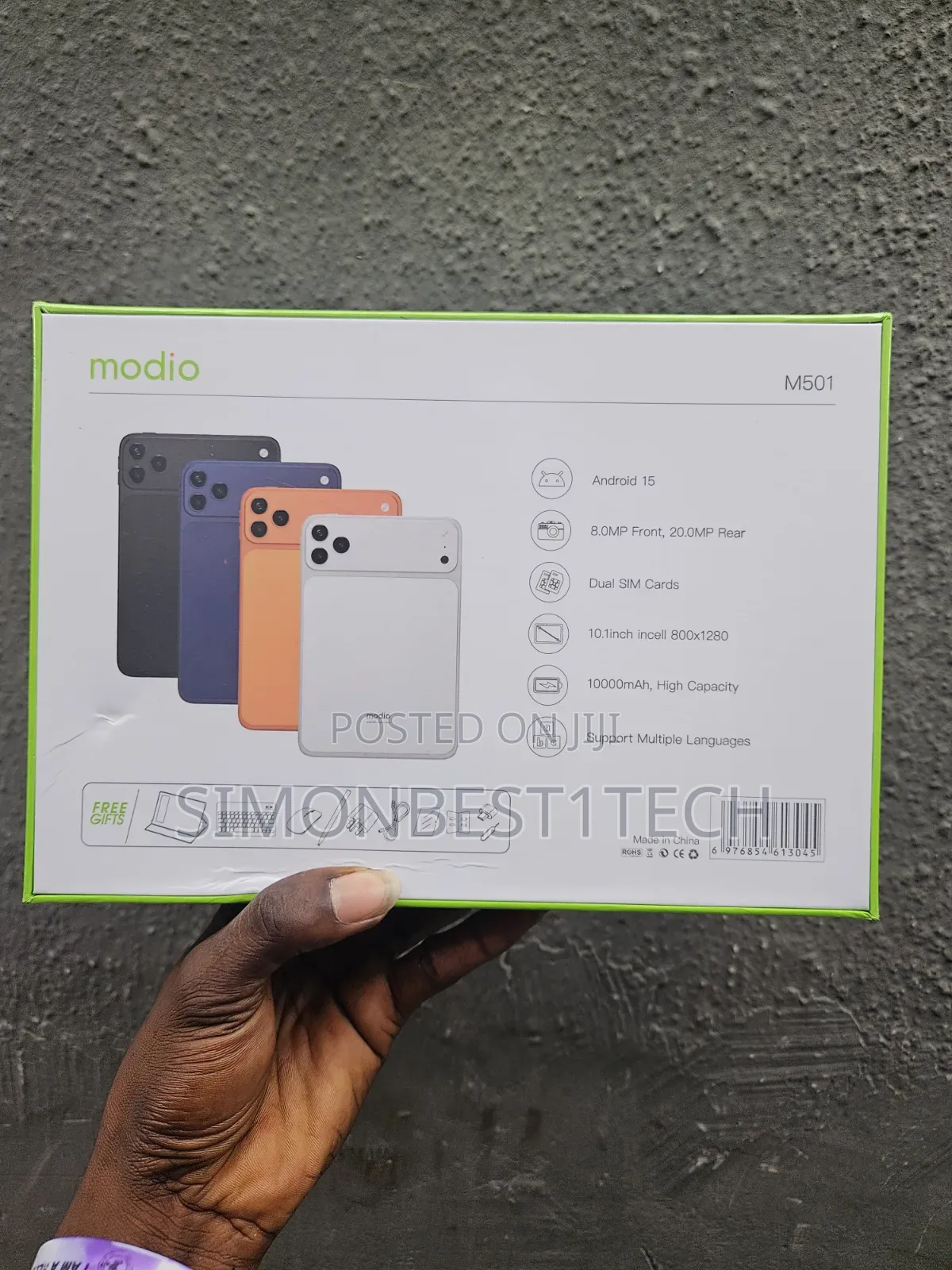 New Modio M1 1 TB Silver