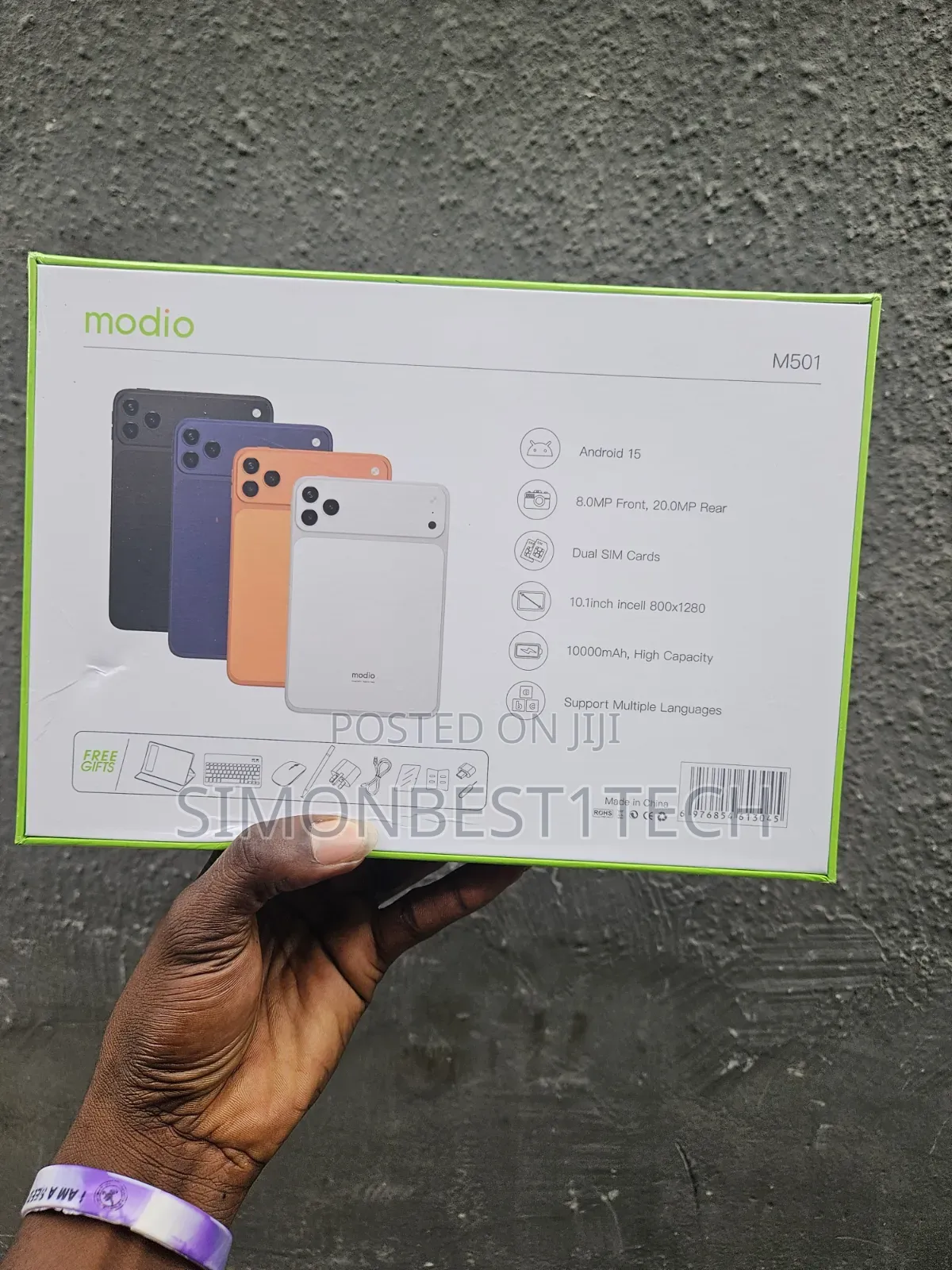 New Modio M1 1 TB Silver