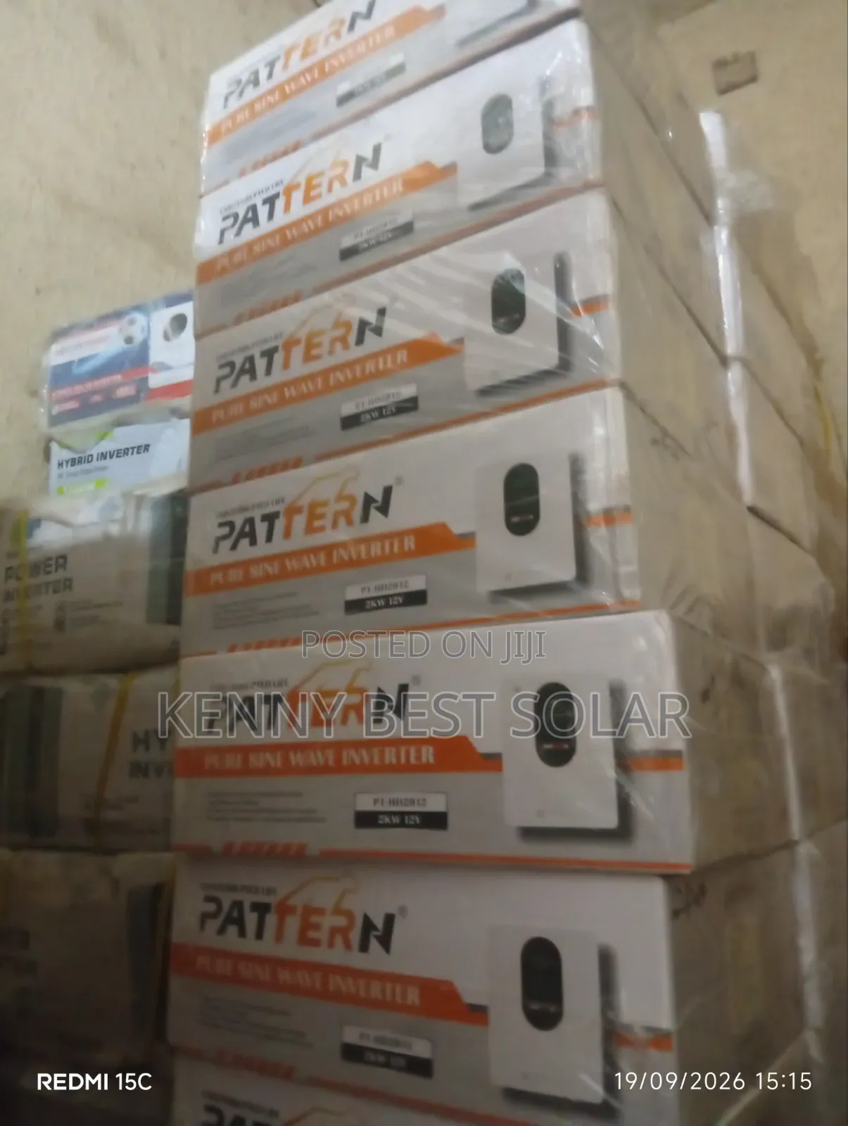 2.5kwh 24volts Lithium Battery Pattern