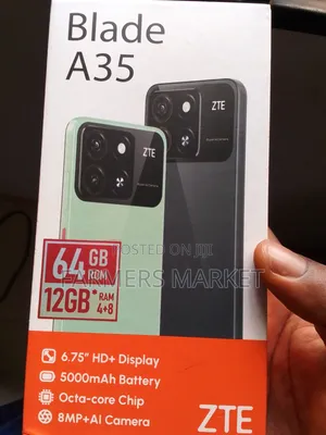 New ZTE Blade A35 64 GB Black