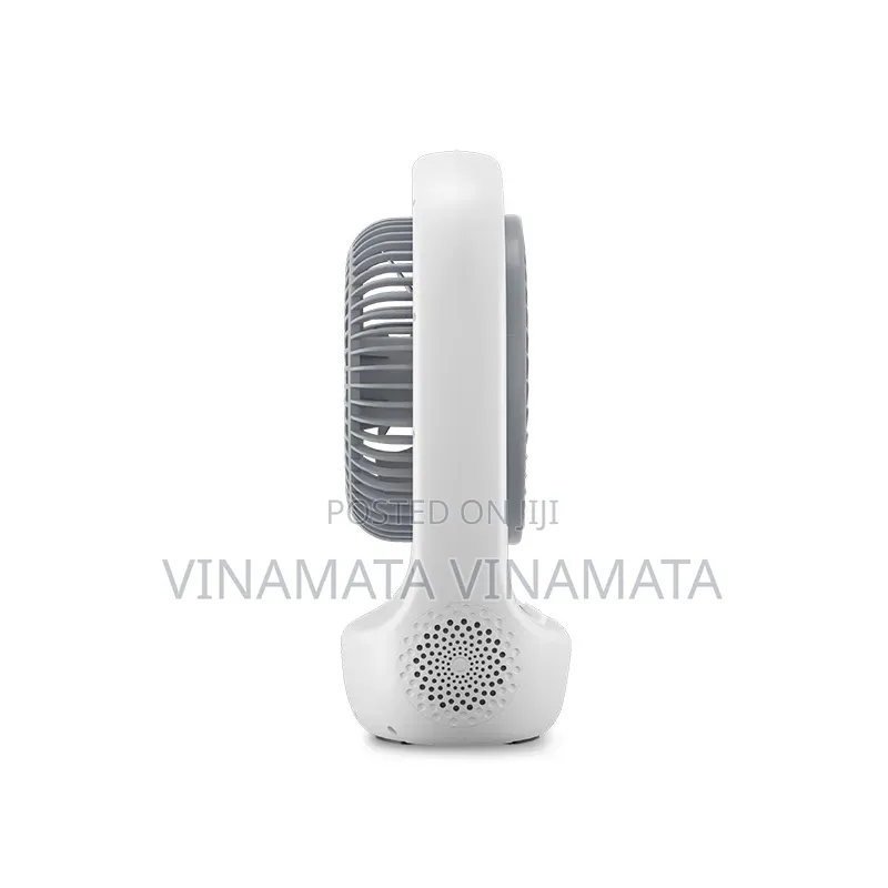 Rechargeable Solar Fan With Speaker