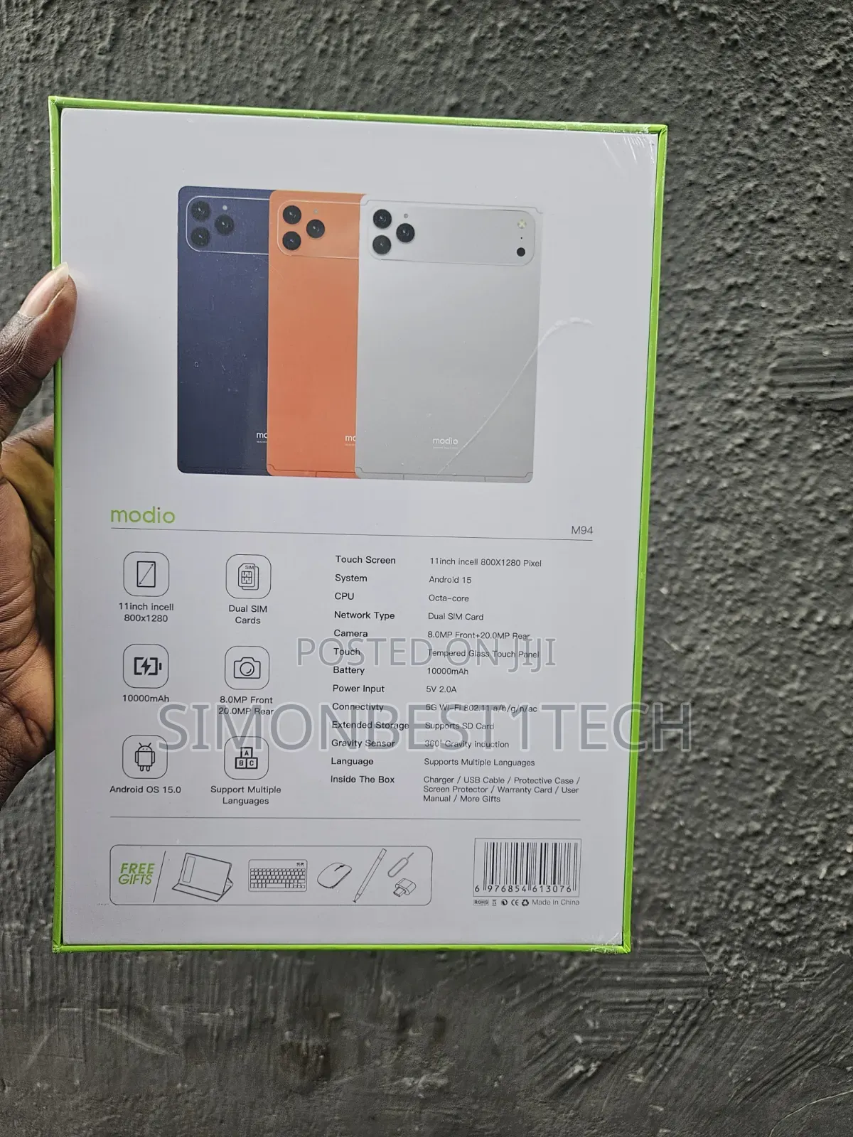 New Modio M190 1 TB Gray