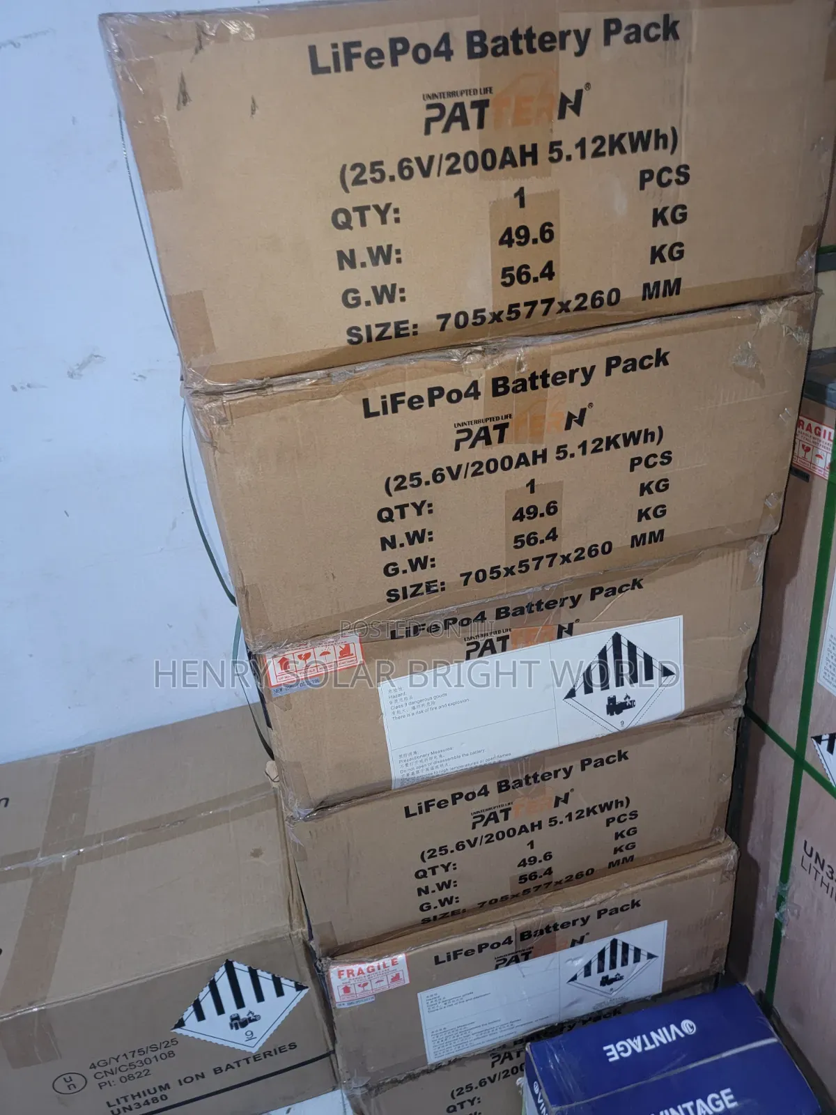 Pattern 5kwh 24v /48v Lithium Battery