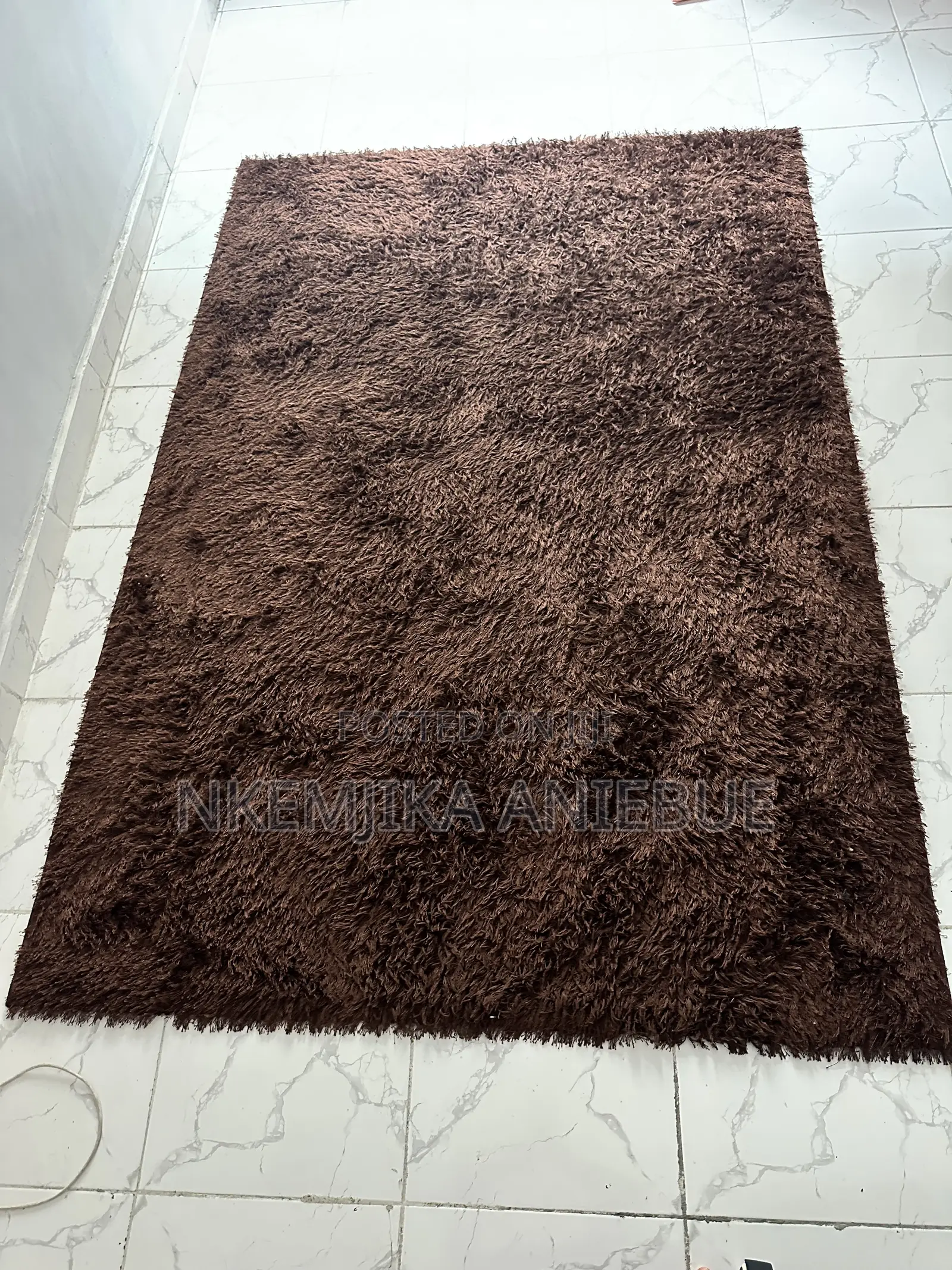 Brown Shaggy Rug