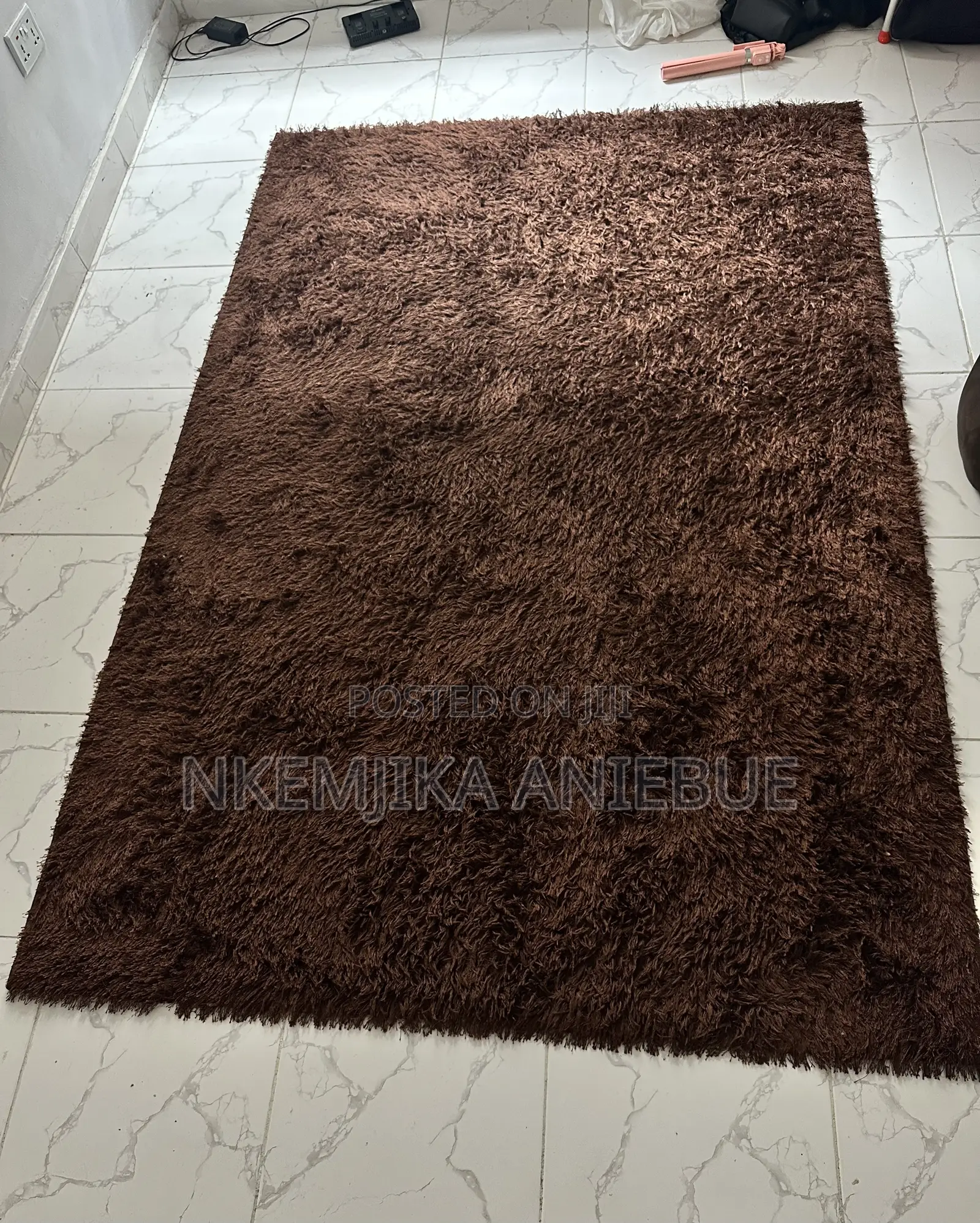 Brown Shaggy Rug
