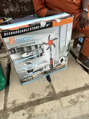Boscon 18" Rechargeable Standing Fan