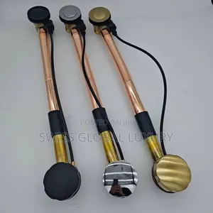 Pop-Up Bathtub Control Button Bath