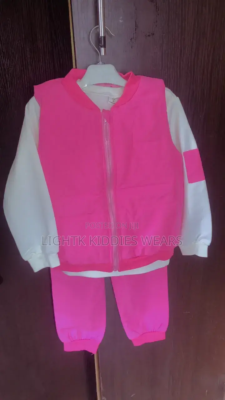 3 Pieces Jacket and Joggers With Long-Sleeved Top