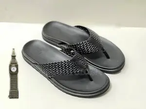 Classic Leather Men Slippers