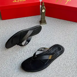 Classic Leather Men Slippers