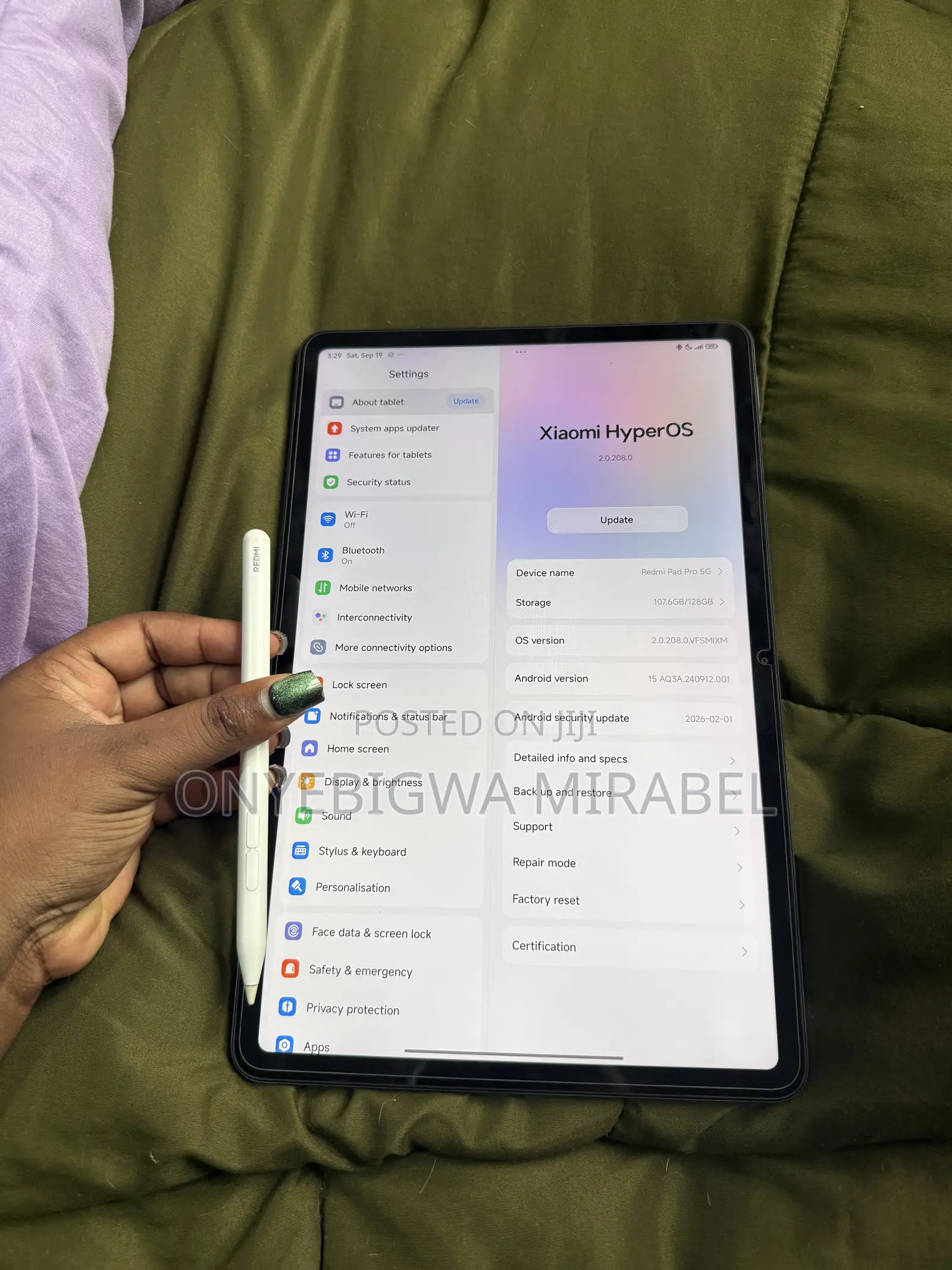 Xiaomi Redmi Pad Pro 128 GB Black